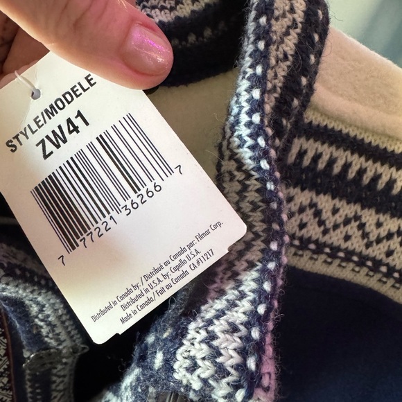 Sheridan Black Canyon sweater accent fleece nwt size medium - Picture 8 of 9